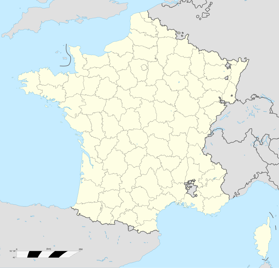 Cassini Map of France (1789)