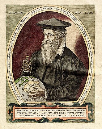 Mercator World Map (1569)